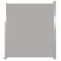 Toldo lateral de jardín o terraza 160x300 cm gris