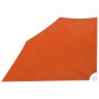 Toldo lateral plegable de balcón color terracota 160x240 cm