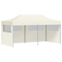 Carpa plegable Pop-up crema 3x6 m