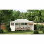 Carpa plegable Pop-up crema 3x6 m