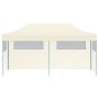 Carpa plegable Pop-up crema 3x6 m