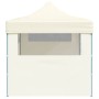 Carpa plegable Pop-up crema 3x6 m