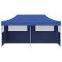 Carpa plegable pop-up azul 3x6 m
