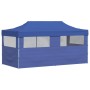 Carpa plegable pop-up azul 3x6 m