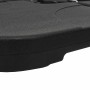 Base de sombrilla postátil arena/agua 60 l