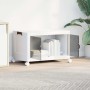Caja de almacenaje apilable con ruedas 75 L 64x40x41 cm