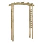 Arco con enrejado de madera 150x60x210 cm