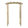 Arco con enrejado de madera 150x60x210 cm