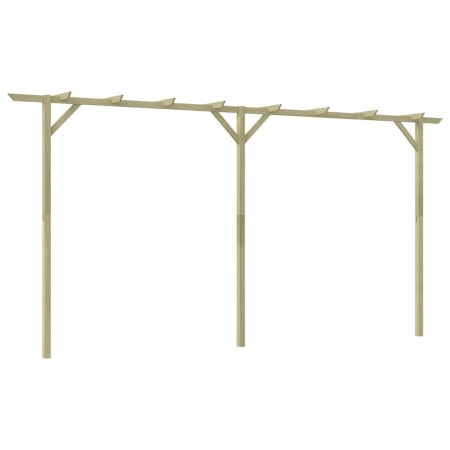Pérgola de jardín de madera 410x40x203 cm en Pérgolas, arcos y enrejados de jardín | Comprar online en Foro24