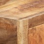 Mesa consola de madera maciza reciclada dorado 90x30x75 cm de vidaXL, Aparadores - Ref: Foro24-286511, Precio: 184,66 €, Desc...