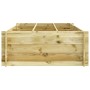 Arriate elevado madera maciza de pino impregnada 150x100x40 cm en Maceteros y jardineras | Comprar online en Foro24