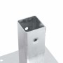 Bases para postes cuadradas 4 uds. 
