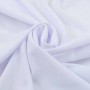 Fundas elásticas para mesa 2 uds con falda 183x76x74 cm blanco