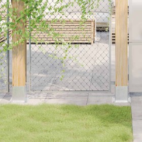 Bases para postes cuadradas 4 uds. 