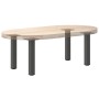 Patas para mesa de centro (4 unidades), antracita, 42-44 cm