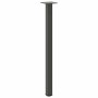 Patas para consola (4 unidades), antracita, 72-74 cm, acero