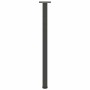 Patas para consola (4 unidades), antracita, 72-74 cm, acero