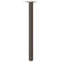 Patas para mesa consola 4 unidades acero natural 72-74 cm Acero