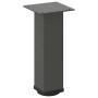Patas para mesa de centro (4 unidades), antracita, 42-44 cm