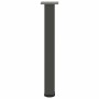 Patas para consola (4 unidades), antracita, 72-74 cm, acero