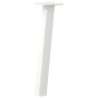 Patas para mesa de centro (4 unidades), color blanco, 30 cm