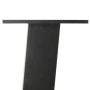 Patas para mesa de centro 4 unidades antracita 30 cm acero