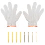 Estante de pared de acero inoxidable plateado 50x30x31 cm