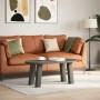 Patas para mesa de centro (4 unidades), antracita, 42 cm, acero