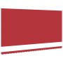 Tela de recambio para toldo Rojo 600 x 300 cm Lona