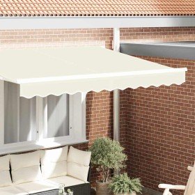 Valance de toldo Crema 2.3 x 0.2 m Lona Valance de toldo Crema 2.3 x 0.2 m Lona