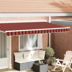 Valance de toldo Multicolor 3.8 x 0.2 m Lona Valance de toldo Multicolor 3.8 x 0.2 m Lona