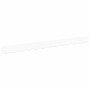 Valance de toldo Blanco 2.3 x 0.2 m Lona