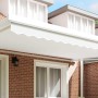 Valance de toldo Blanco 4.8 x 0.2 m Lona