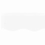 Valance de toldo Blanco 4.8 x 0.2 m Lona