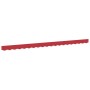 Valance de toldo Rojo 4.3 x 0.2 m Lona