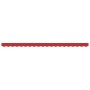 Valance de toldo Rojo 4.3 x 0.2 m Lona