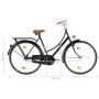 Holländisches Fahrrad Holland 28 Zoll 57 cm Rahmen für Frauen von vidaXL, Fahrräder - Ref: Foro24-3056791, Preis: 366,38 €, R...