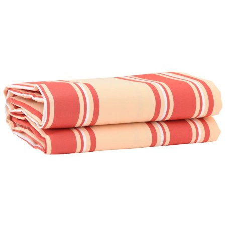 Tela de recambio para toldo amarillo y naranja 10 x 1.6 m tela