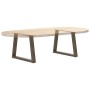 Patas para mesa de centro en forma de V (2 unidades, acero