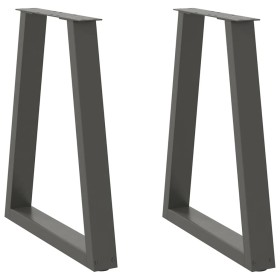 Patas para mesa de comedor en forma de V (2 unidades)