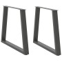 Patas para mesa de comedor en forma de V (2 unidades)