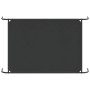 Cama elevada para perros negra 130x80x20 cm tela Oxford y acero
