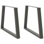 Patas para mesa de comedor en forma de V (2 unidades)