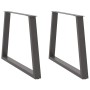 Patas para mesa de comedor en forma de V (2 unidades)