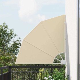 Pantalla de Privacidad para Balcón Beige 115 x 115 cm tela Pantalla de Privacidad para Balcón Beige 115 x 115 cm tela