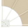 Pantalla de Privacidad para Balcón Beige 115 x 115 cm tela