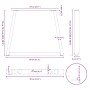 Patas para mesa de comedor en forma de V (3 unidades, acero