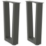 Patas para mesa de centro en forma de V (2 unidades)