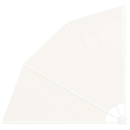 Pantalla de Privacidad para Balcón Crema 160 x 160 cm tela