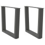 Patas para mesa de centro en forma de V (2 unidades)